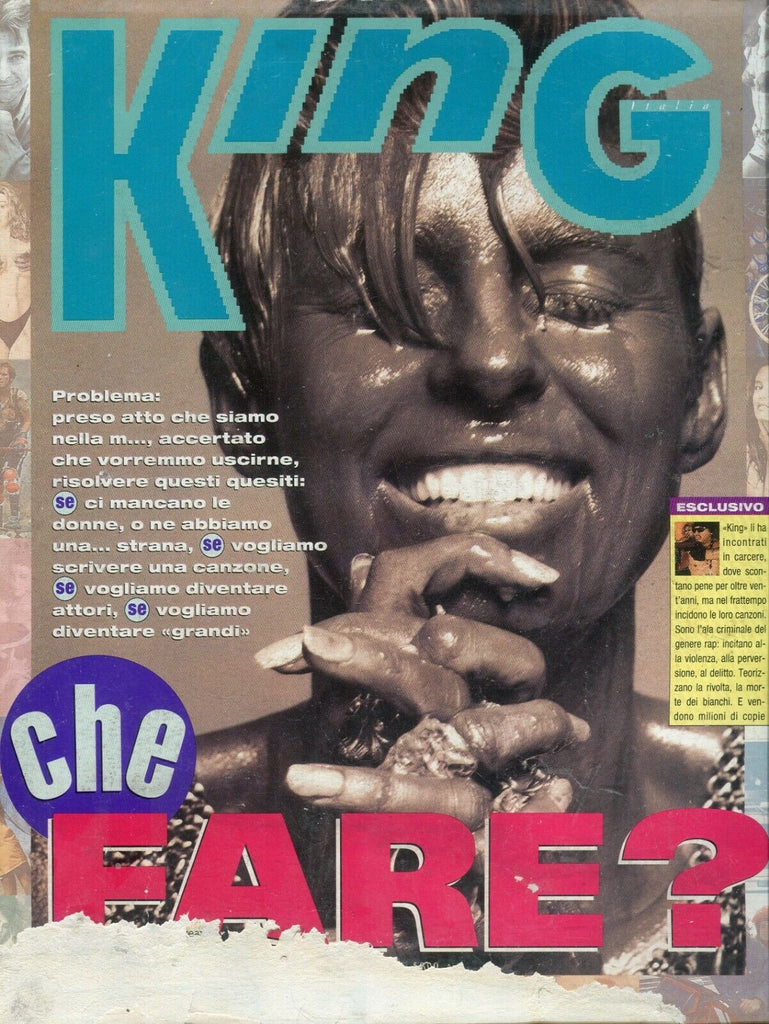 King King Italian International Magazine Che Fare? #41 July 1991 091819lm-ep