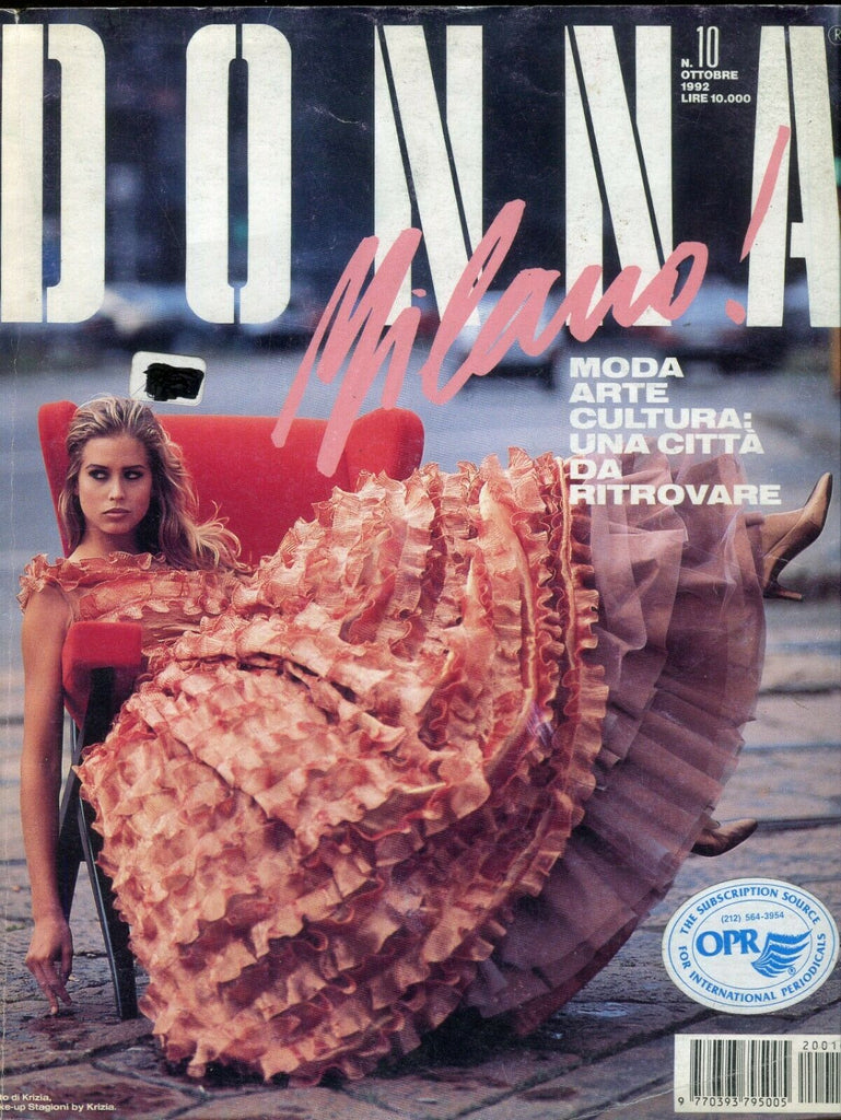 Donna Donna Italian International Adult Fashion Milano! October 1992 092419lm-ep - Used