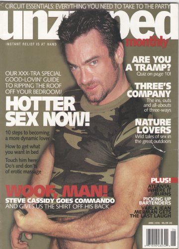Unzipped Monthly (June 2001): Instant Relief Is At Hand (Gay Male Nude Magazine)