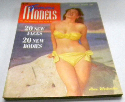 Famous Models Vintage Adult Magazine Sheree North October 1951 120913lm-ep