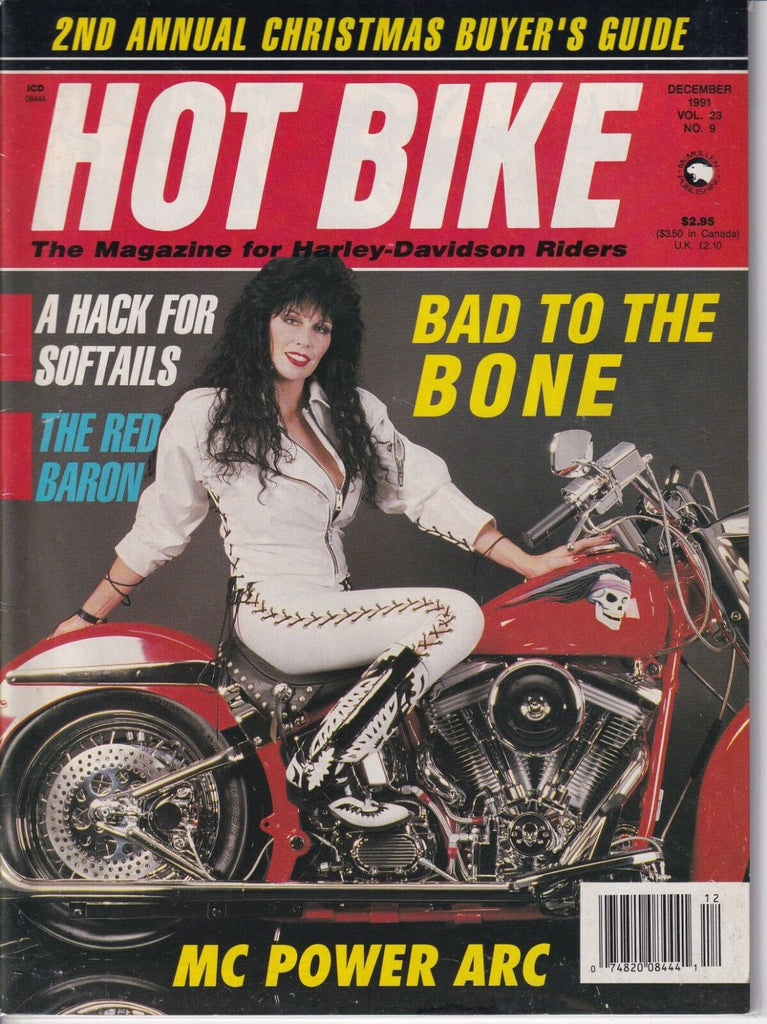 Hot Bike Magazine A Hack For Softails December 1991 013019REP