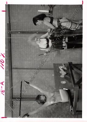 Adult Vintage B&W Photo 5x7 HOM Bondage Ashley Renee Bound & Dominated 266HK
