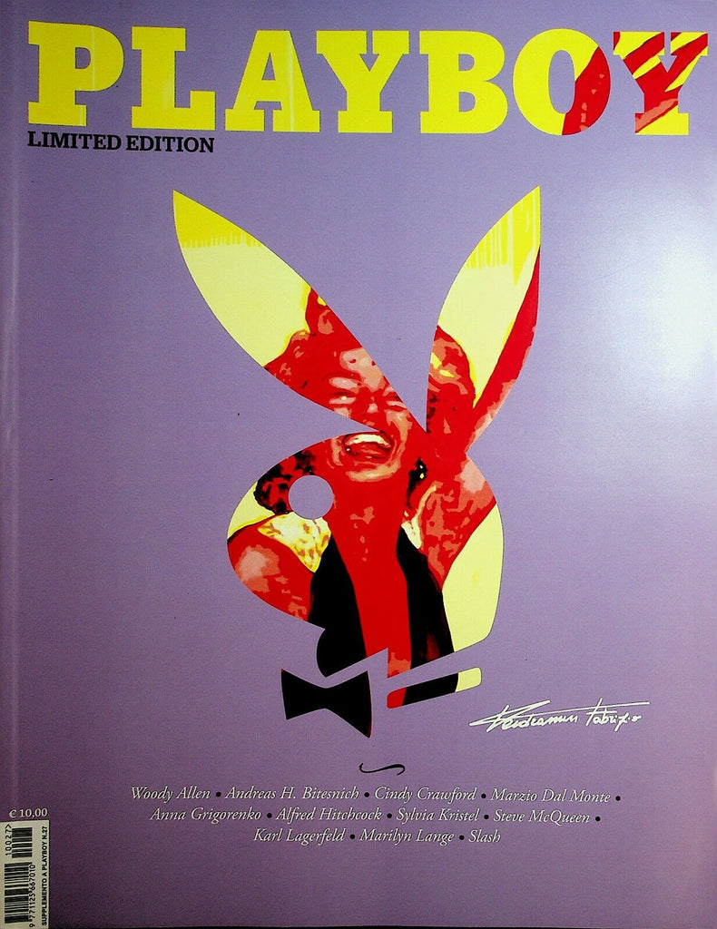 Playboy Italian Limited Edition Cindy Crawford / Woody Allen #27 05122 –  Mr-Magazine