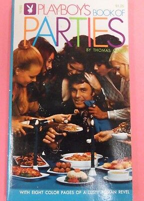 Playboy's Book Of Parties by Thomas Mario 1972 Playboy Press 122313lm-epa
