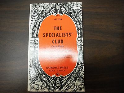 The Specialists' Club by Gerald Banner Adult Novel GP120 100115tjp