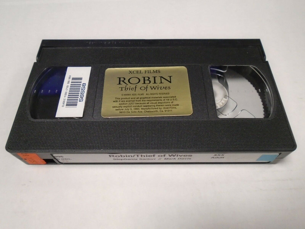 Robin Thief of Wives 1995 Stephania Sartori Mark Davis Adult VHS 051019AMP