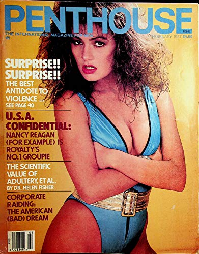 Penthouse International Magazine U.S.A. Confidential: Nancy Reagan February 1987