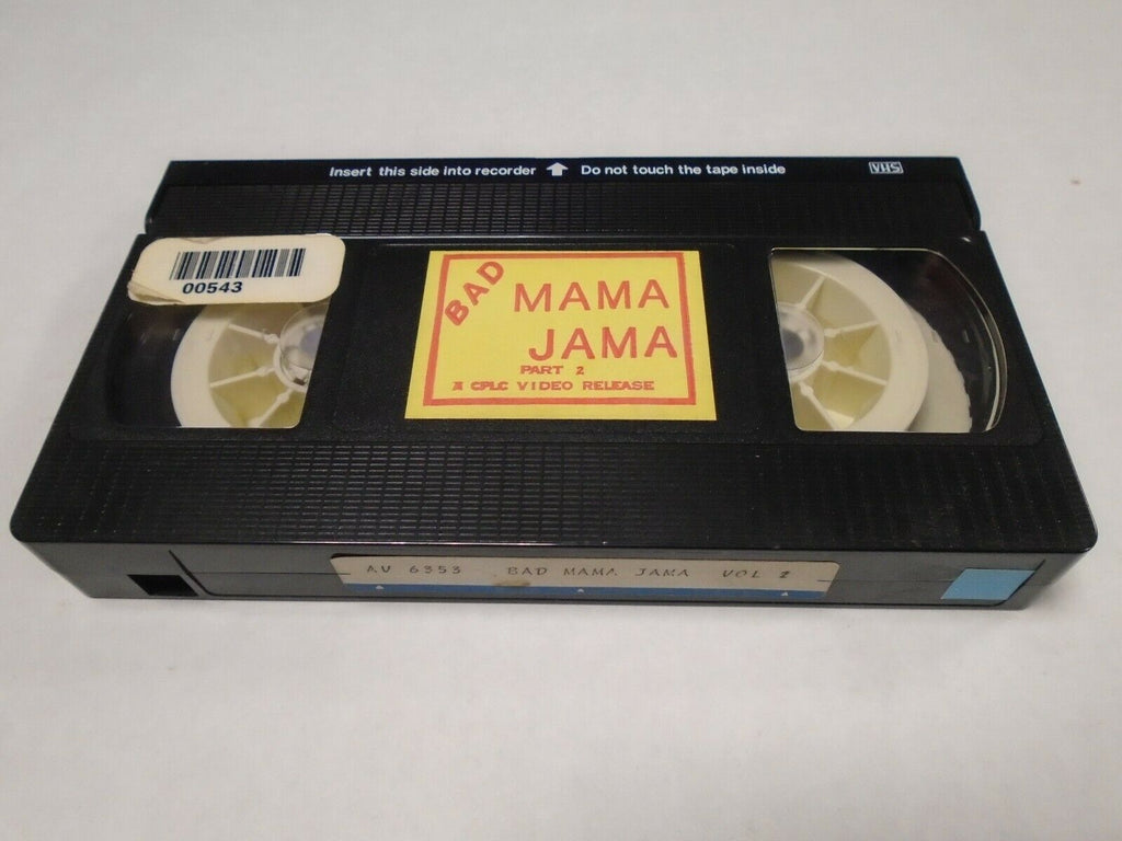 Bad Mamajama Part 2 Vintage Adult VHS 021519AMP2