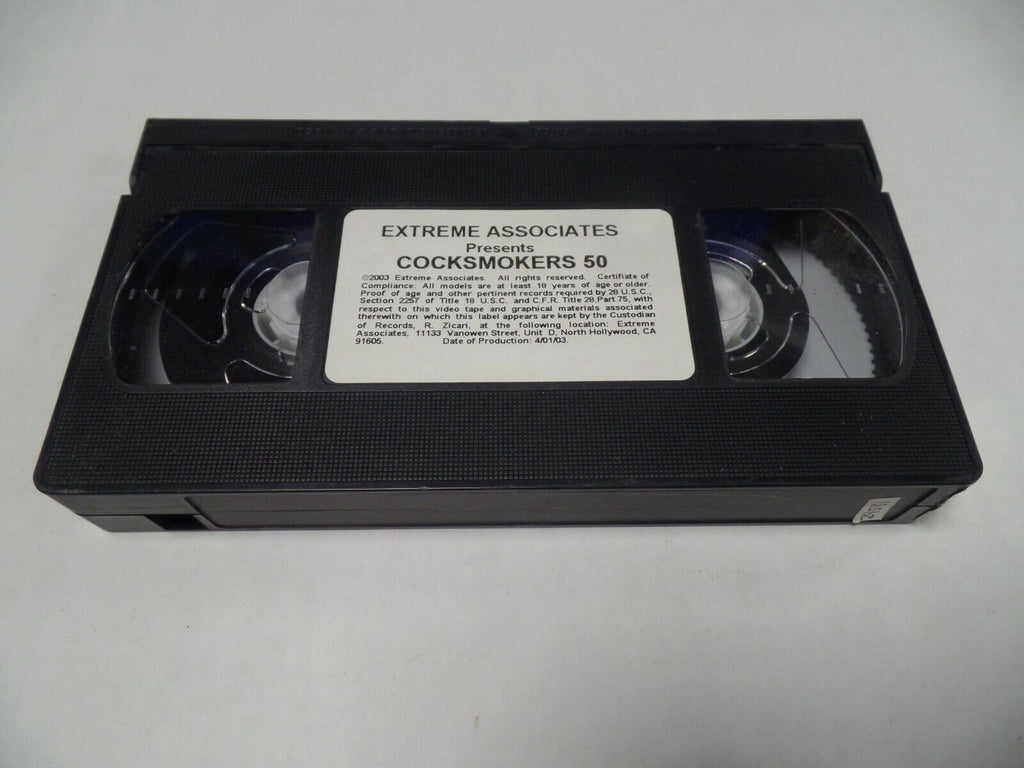 Cocksmokers 50 Extreme Associates 2003 Adult VHS 053019AMP