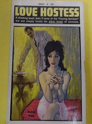 Love Hostess Adult Novel by Andrew Blake 1963 Signal 071113lm-epa2