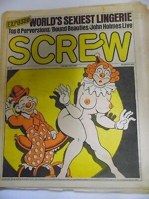 Screw Adult Newspaper John Holmes Live #454 1977 060918lm-ep2