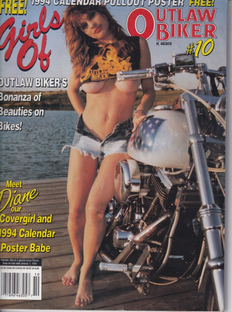 Outlaw Biker Magazine Special Girls Of OB Models No.10 020419REP