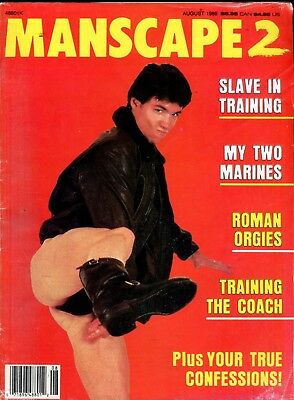 Manscape 2 Gay Magazine My Two Marines August 1989 040618lm-ep