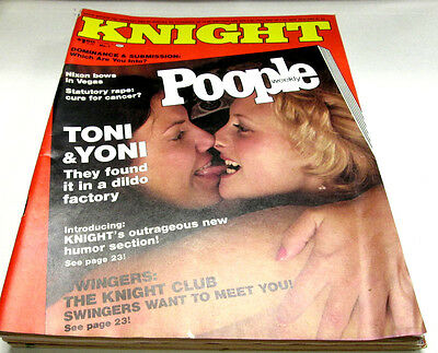 Knight Busty Adult Magazine Toni & Yoni Vol.12 #1 1977 vg 052314lm-ep