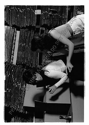 Adult 1990s B&W Photo 5x7 Bondage Lesbians Ready to be Bound Ashley Renee 81Lh
