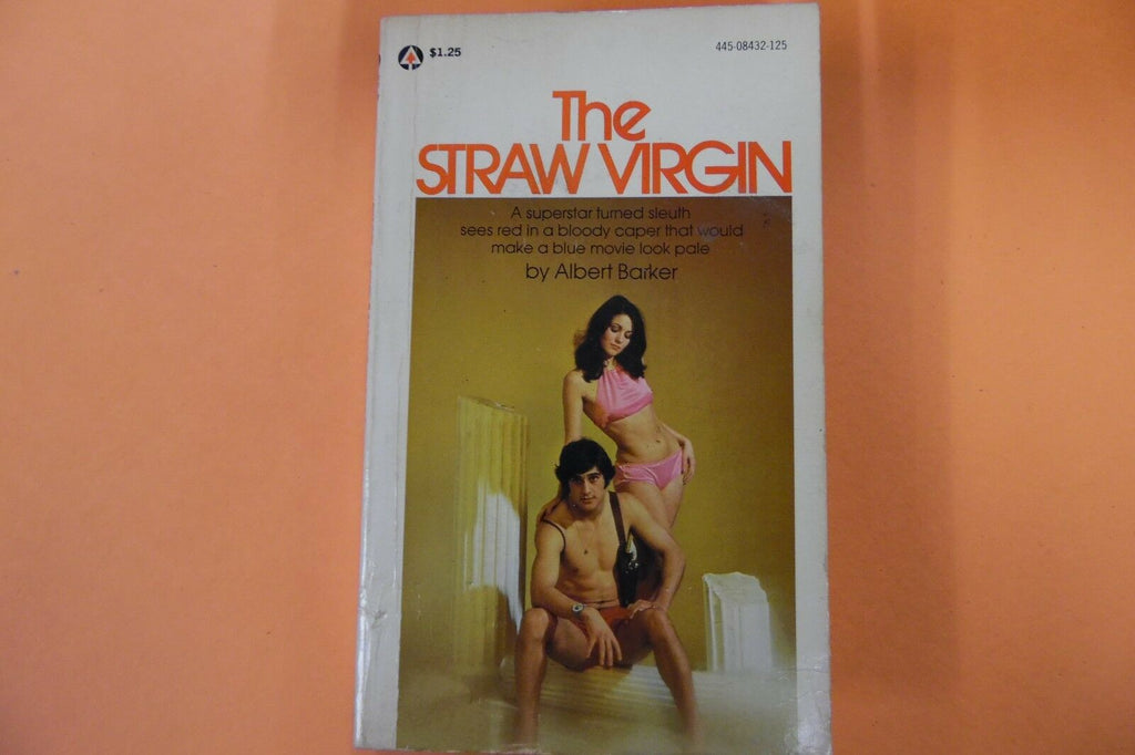 The Straw Virgin Adult Novel by Albert Barker 1975 103116lm-ep