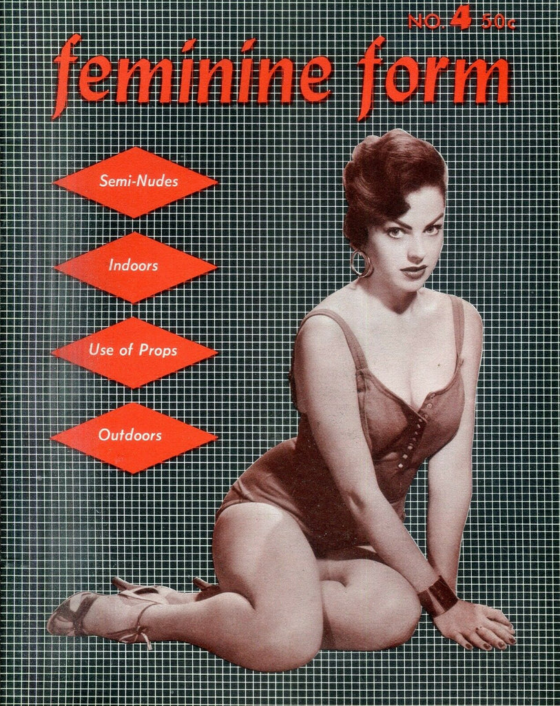Feminine Form Vintage Nude Photography #4 1960's 032019lm-ep