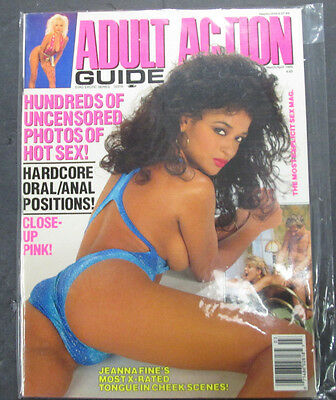 Adult Action Guide Magazine Jeanna Fine April 1989 071615lm-ep