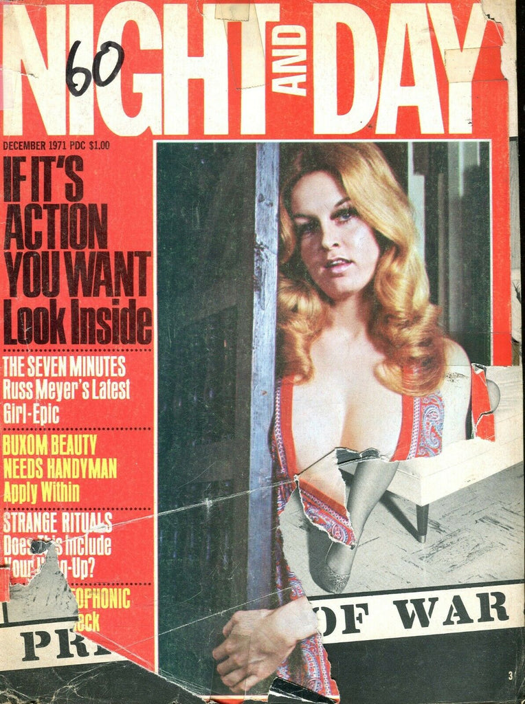 Night and Day Magazine Cover Girl Joey December 1971 071619lm-ep