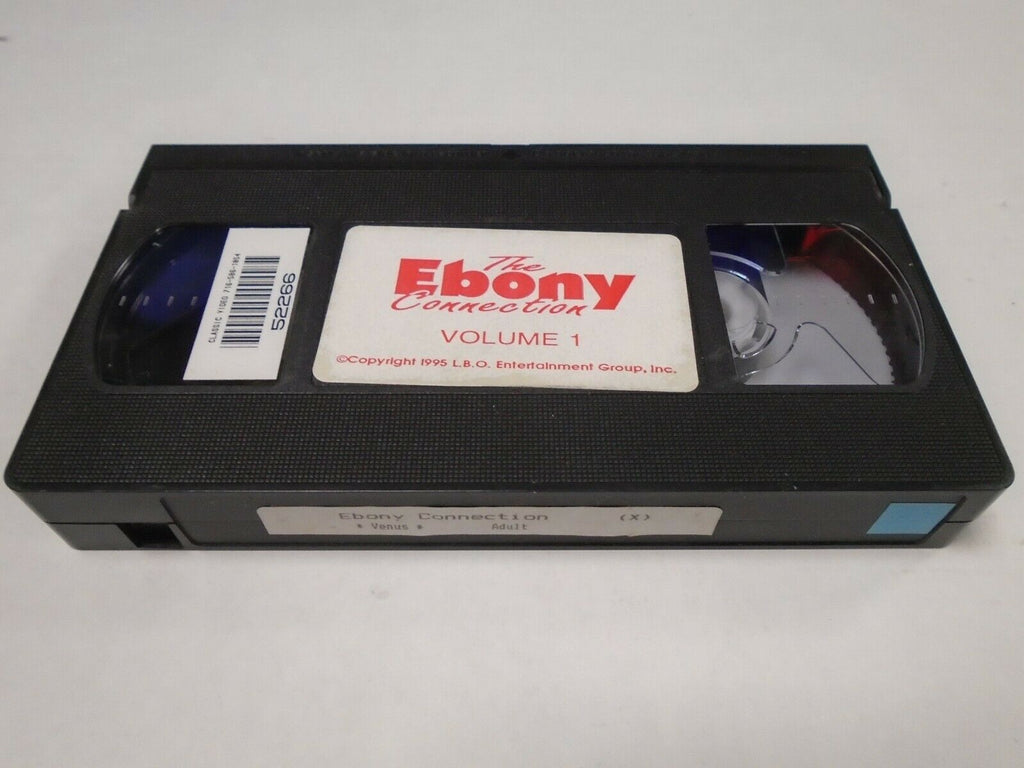 The Ebony Connection Vol 1 Venus 1995 LBO Ent Adult VHS 020819AMP