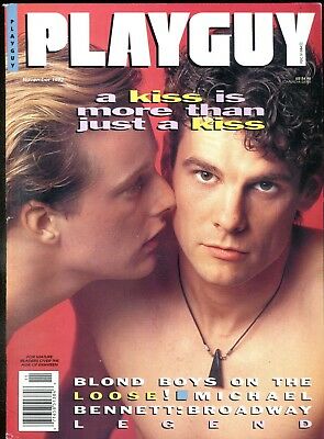 Playguy Gay Magazine A Kiss Is More Than A Kiss November 1992 030518lm-ep