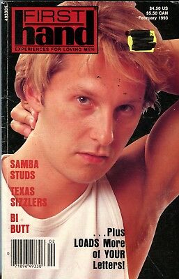First Hand Gay Digest Bi Butt February 1993 102017lm-ep