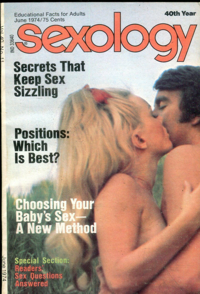 Sexology Digest Positions: Which Is Best? June 1974 021019lm-ep