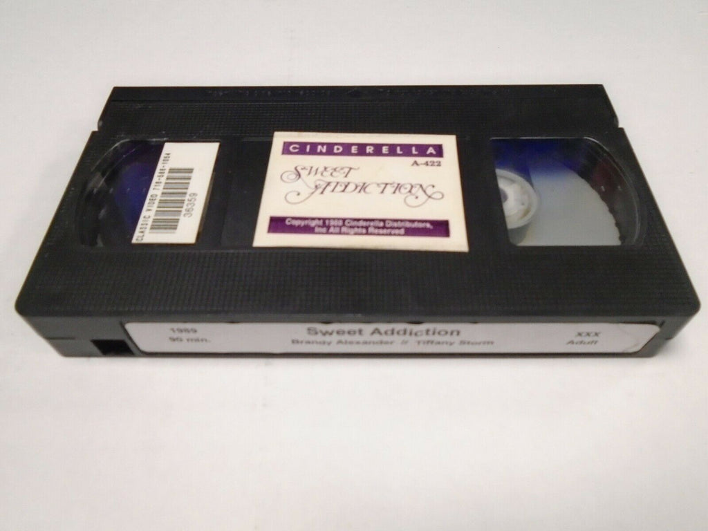 Sweet Addiction Brandy Alexander Tiffany Storm 1989 90m Adult VHS 022519AMP