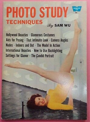 Photo Study Techniques Adult Magazine by Sam Wu #32 1960 ex 122215lm-ep