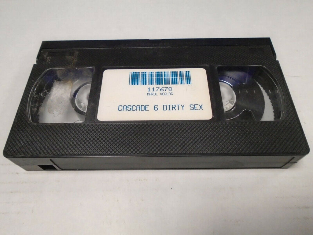 Cascade 6 Dirty Sex Makol Verlag Adult VHS 032719AMP2