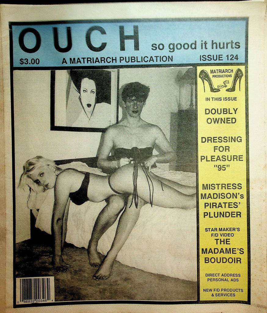 Ouch Fetish Newspaper Mistress Madison #124 1996 022220lm-ep