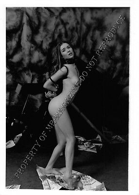 Adult Vintage B&W Photo 5x7 HOM Bondage Brunette Lesbian Bound & Dominated 17ie
