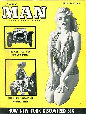 Modern Man Magazine Jayne Mansfield April 1956 082918lm-ep - Used