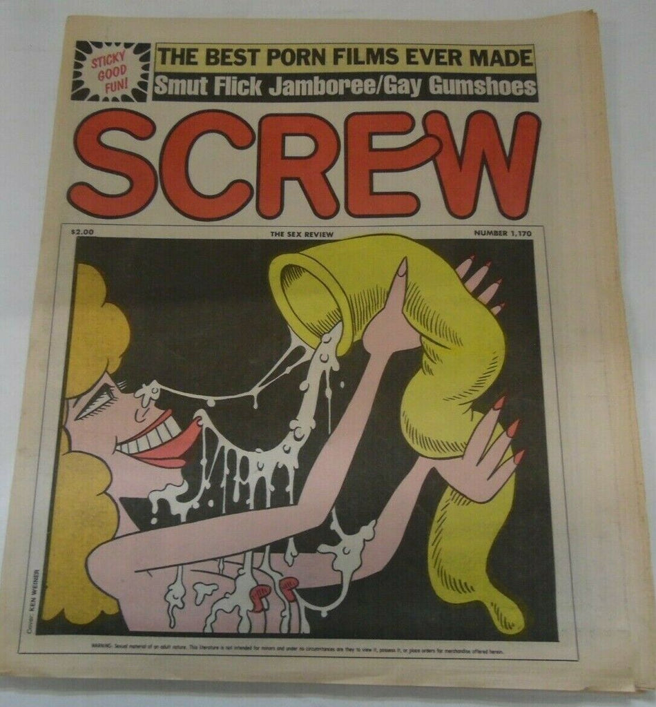 Screw Newspaper Smut Flick Jamboree #1170 August 5, 1991 012920lm-ep2