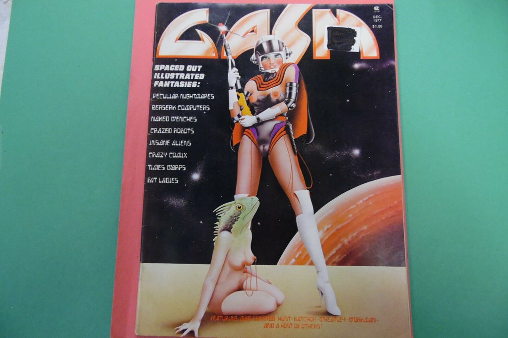 Gazm Adult Comic Magazine December 1977 112816lm-ep
