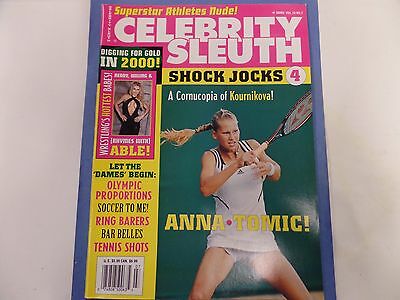 Celebrity Sleuth Adult Magazine Anna Kournikova vol.13 #7 2000 030916lm-ep