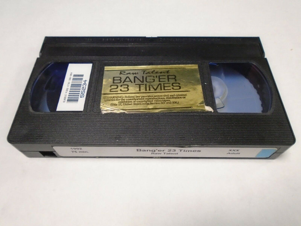 Bang'Er 23 Times Raw Talent Productions 1992 75mins Adult VHS 021519AMP2