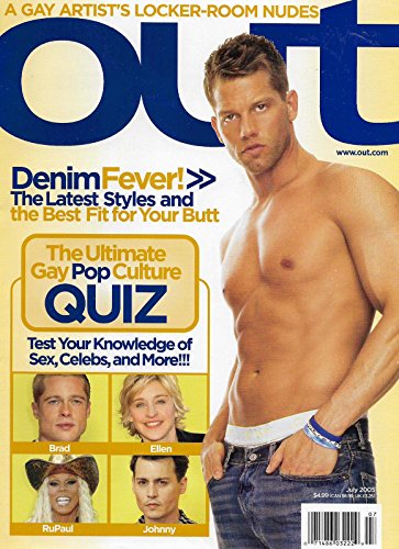 Denim Fever l The Ultimate Gay Pop Culture Quiz l Jason Ritter l Lynda Carter - July, 2005 Out