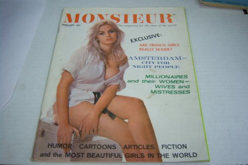 Monsieru Adult Magazine 'Are French Girls Really Sexier?' February 1964