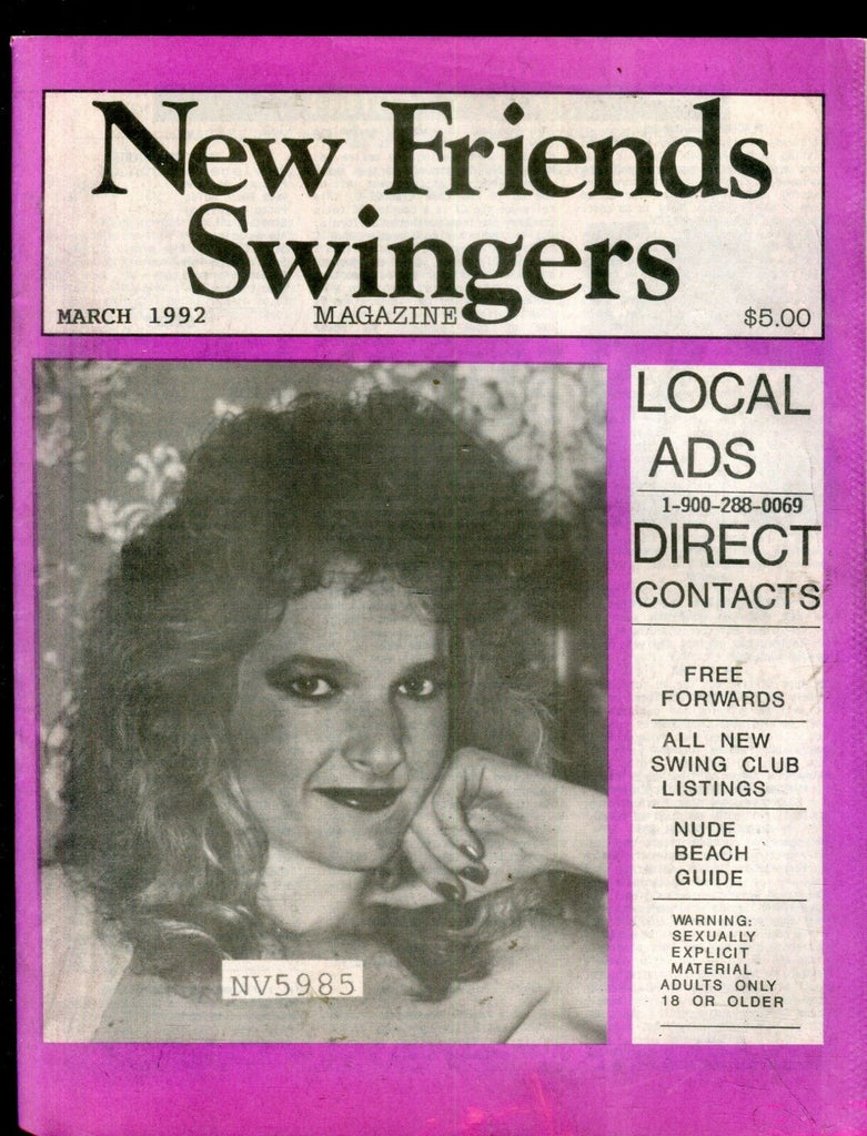 New Friends Swingers Contact Magazine March 1992 112918lm-ep