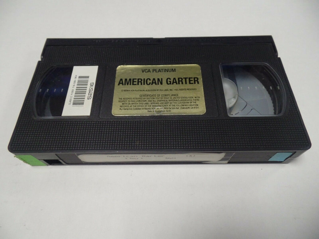 American Garter Seka Tiffany Million Selena Steel 1993 Adult VHS 022719AMP