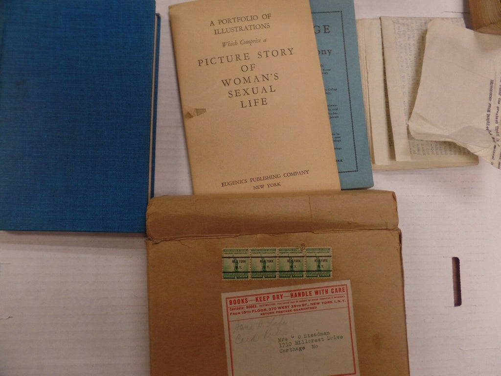 1930's Sexual Education Books and Pamphlets Womans Sexual Life 010517DBL