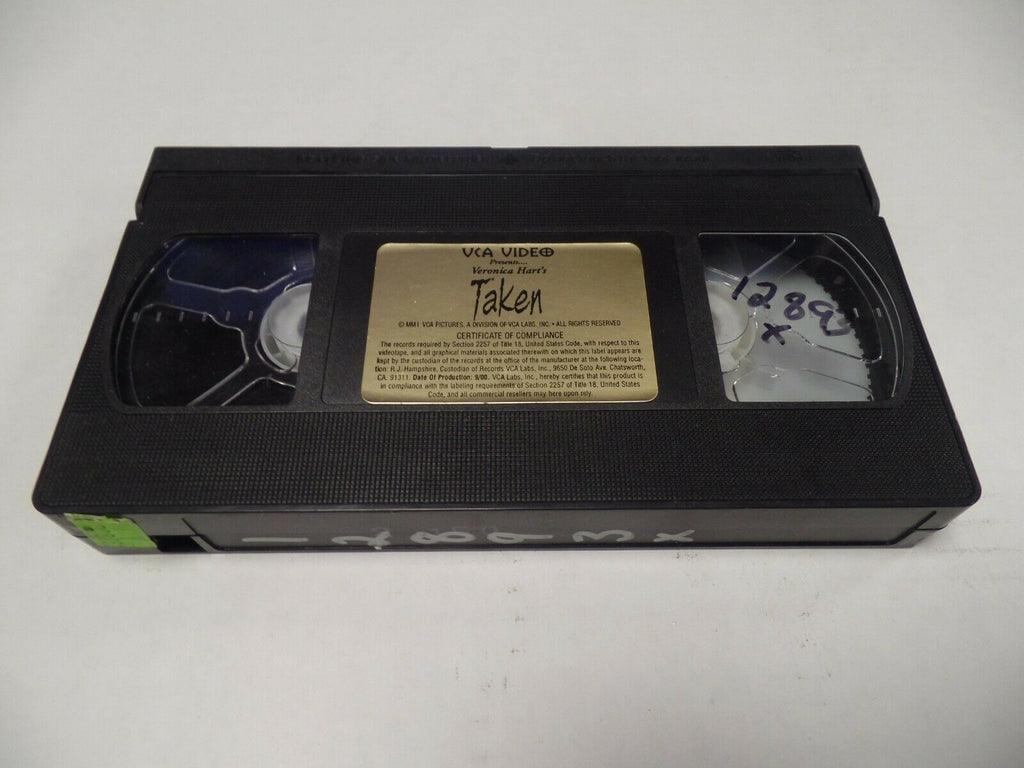 Veronica Hart's Taken VCA Video 2000 Adult VHS 051619AMP