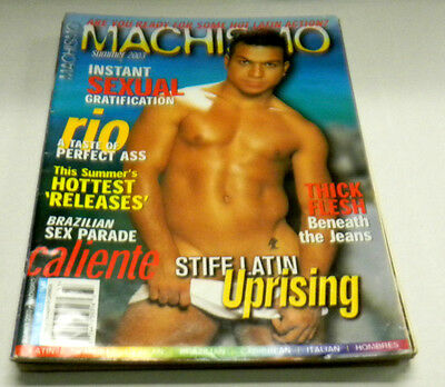 Machismo Gay Adult Magazine Rio, Perfect Ass Summer 2003 040214lm-ep