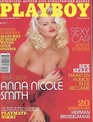 Playboy Netherlands International Anna Nicole Smith April 2007 073118lm-ep - Used