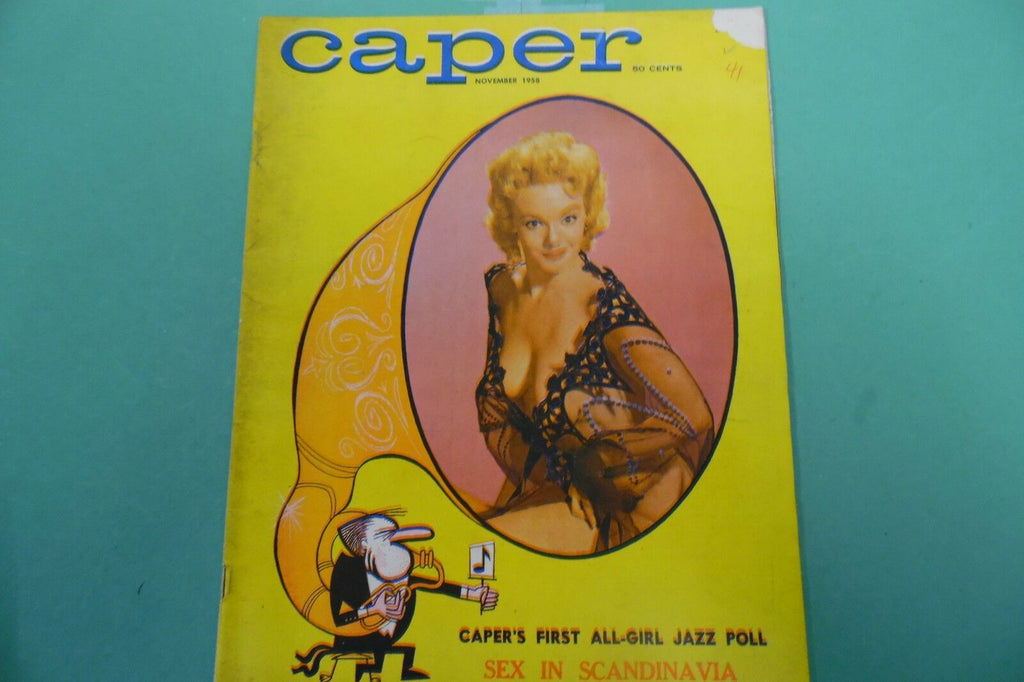 Caper Busty Magazine Susanne Sydney November 1958 102416lm-ep
