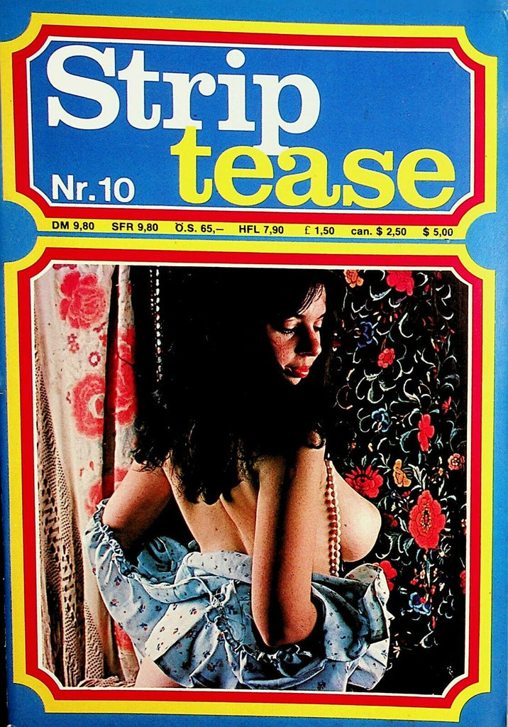 Strip Tease International Digest Jenny #10 1980's 122820lm-ep