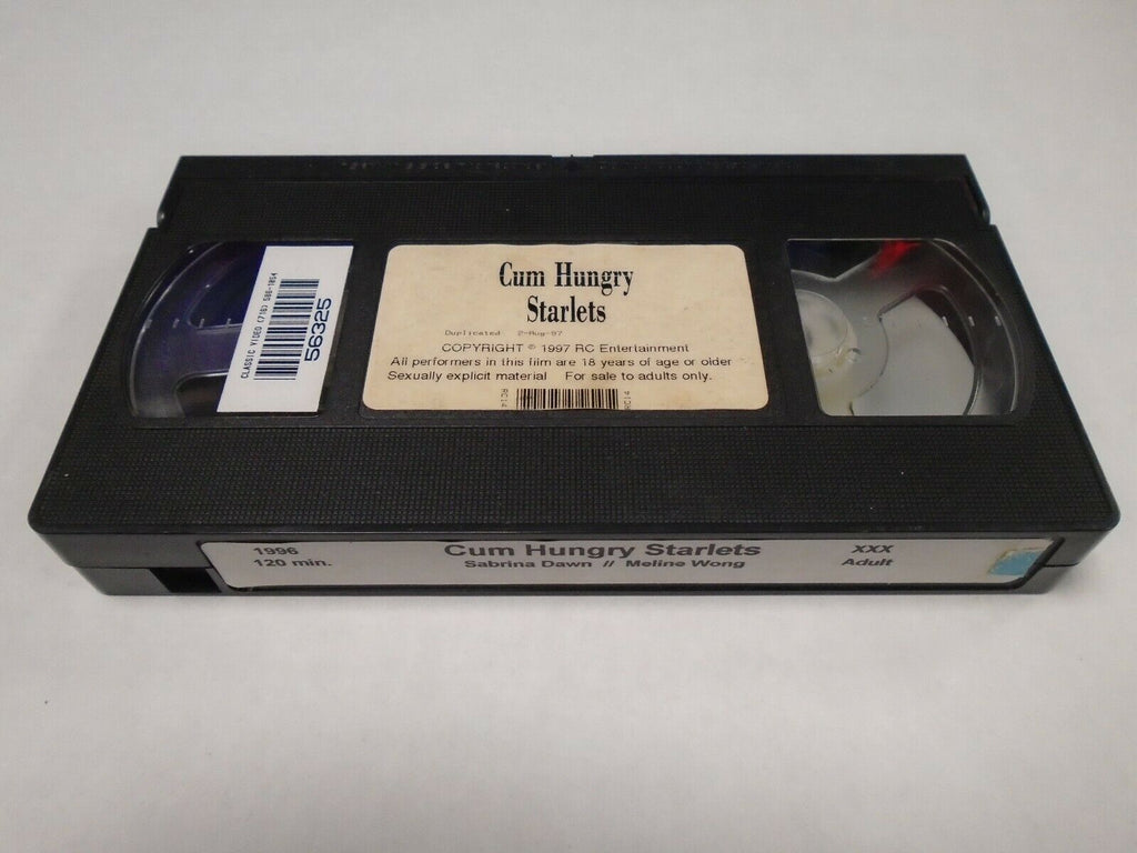 Cum Hungry Starlets Sabrina Dawn Meline Wong 1996 120mins Adult VHS 030719AMP