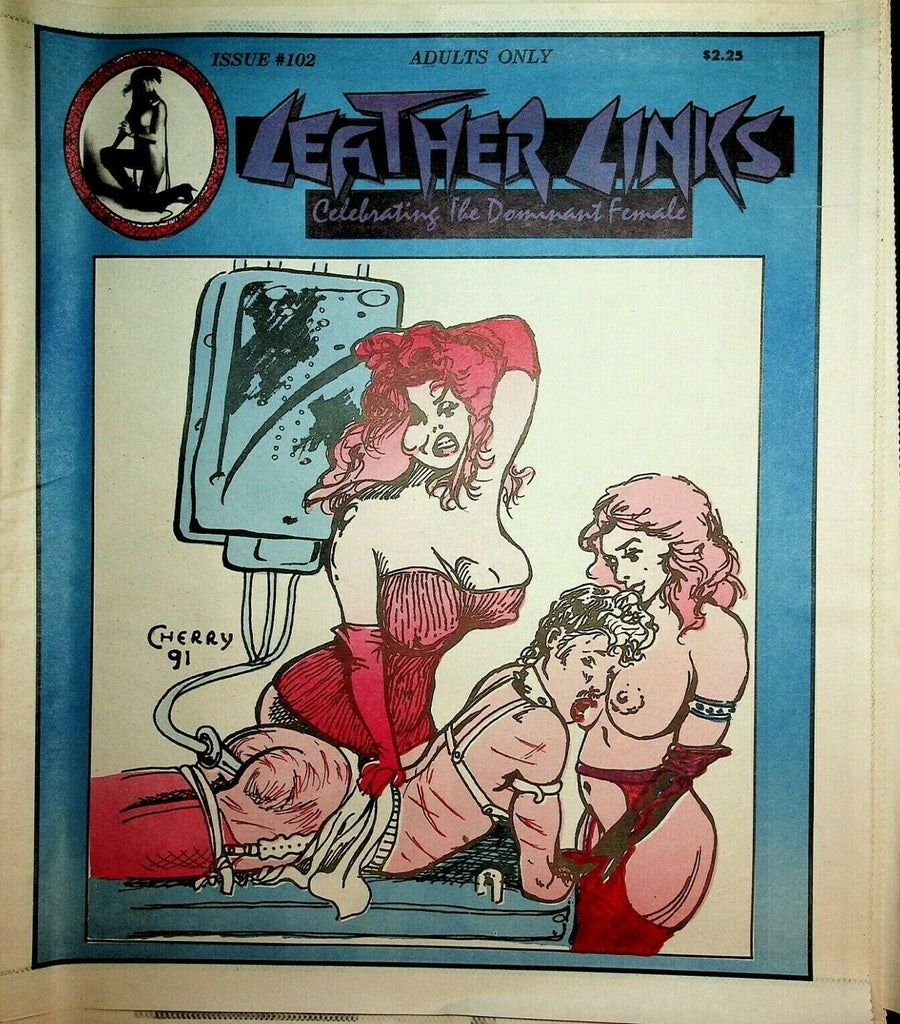 Leather Links Fetish Newspaper The Demanding Couple #102 1992 022220lm-ep