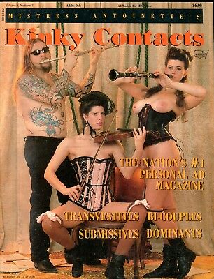 Mistress Antoinette's Kinky Contacts Magazine vol.9 #2 1988 042718lm-ep